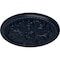 Ekena Millwork Swindon Ceiling Medallion (Fits Canopies up to 2 7/8"), 16 7/8"OD x 1 1/2"P, Midnight Dream CM16SWMDF - alternate 2